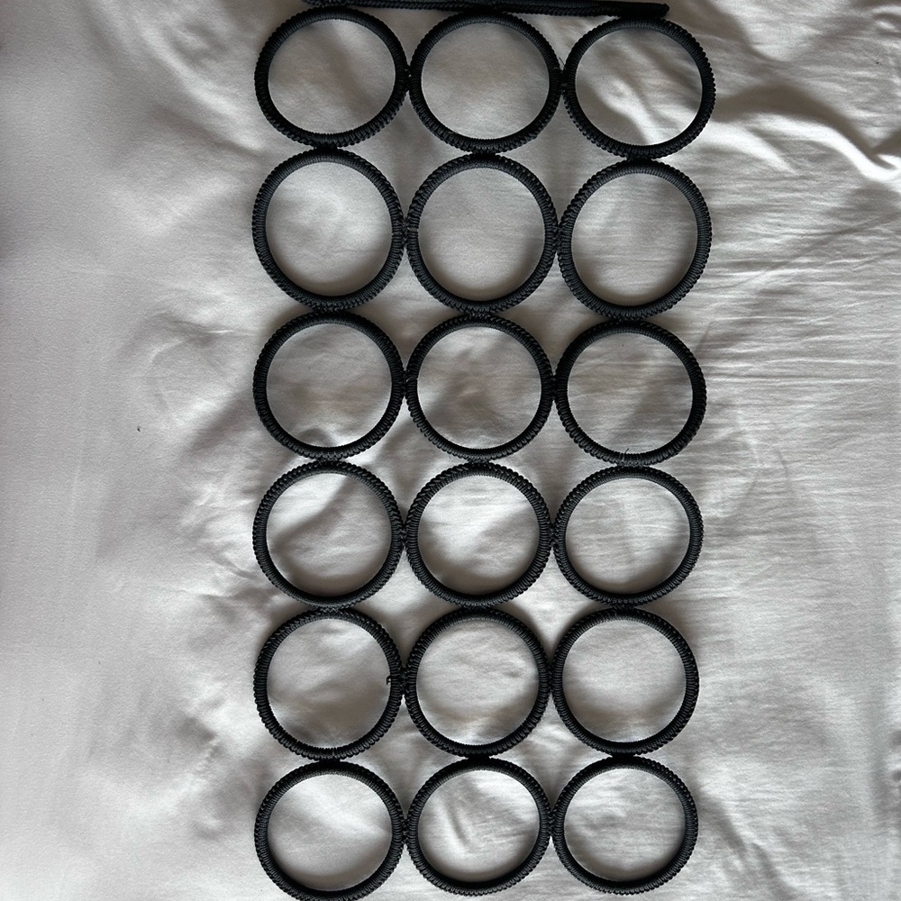 Black scarf hanger